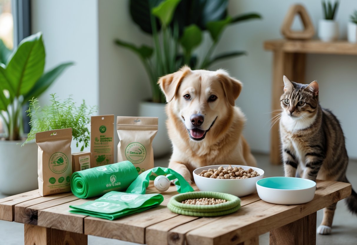 Sustainable choices in pet products